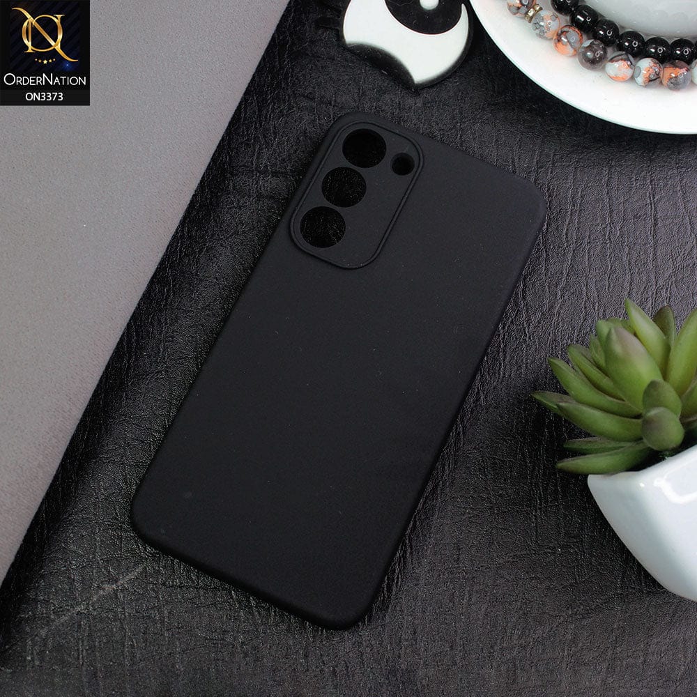 Samsung Galaxy S23 Plus 5G Cover - Black - Soft Shockproof Sillica Gel Camera Protection Case