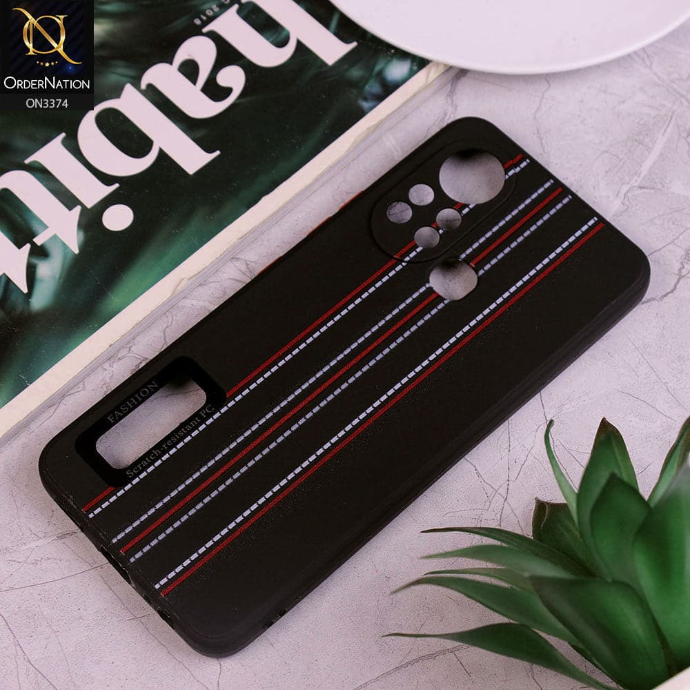 Infinix Hot 11s Cover - Black - New Style Soft Silicone Camera Protection Case with Good Luck Logo Hole