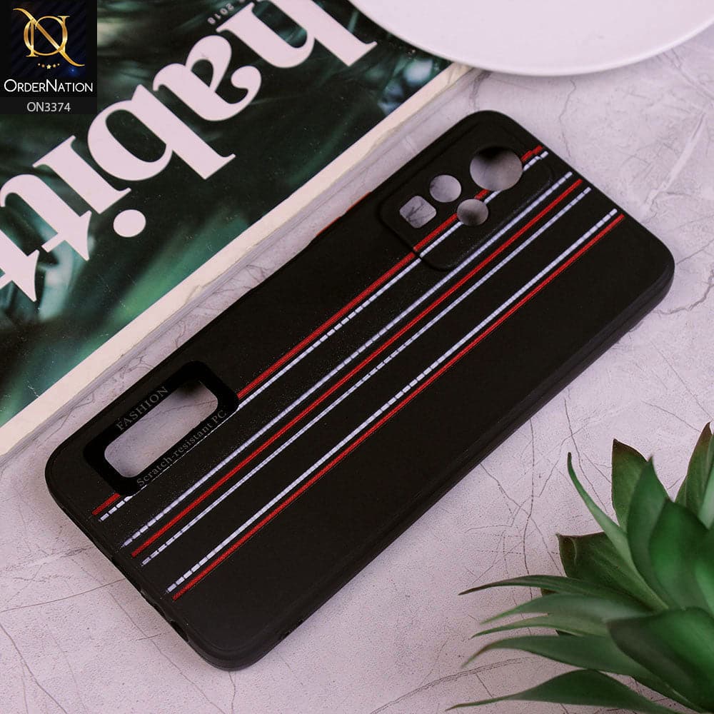Infinix Zero X Neo Cover - Black - New Style Soft Silicone Camera Protection Case with Good Luck Logo Hole