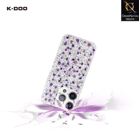 iPhone 13 Pro Max Cover - Design 2 - K-Doo Flash Series Bling Shiny Anti-Shock Soft Borders Semi Hard Back Protective Case