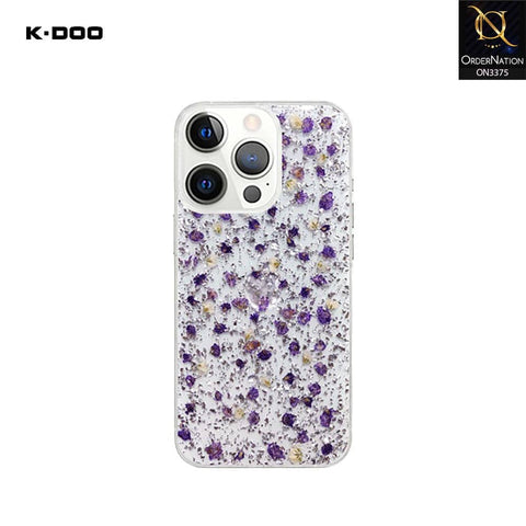 iPhone 13 Pro Max Cover - Design 2 - K-Doo Flash Series Bling Shiny Anti-Shock Soft Borders Semi Hard Back Protective Case