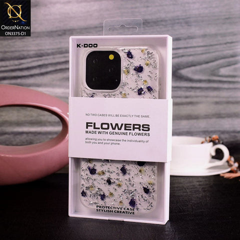 iPhone 13 Pro Max Cover - Design 1 - K-Doo Flash Series Bling Shiny Anti-Shock Soft Borders Semi Hard Back Protective Case
