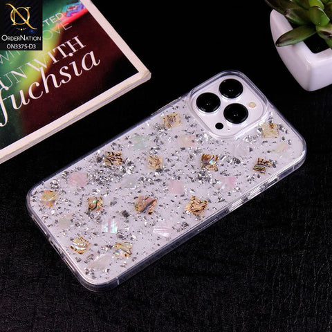 iPhone 13 Pro Max Cover - Design 3 - K-Doo Flash Series Bling Shiny Anti-Shock Soft Borders Semi Hard Back Protective Case