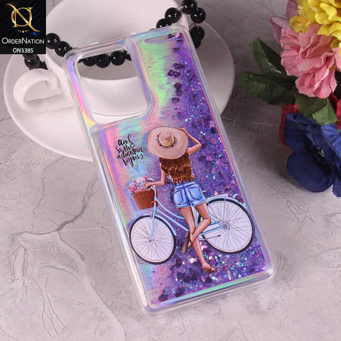 Xiaomi 11T Cover - Design4 - Trendy Heart Shape Moving Liquid Glitter Shine Soft Borders Case