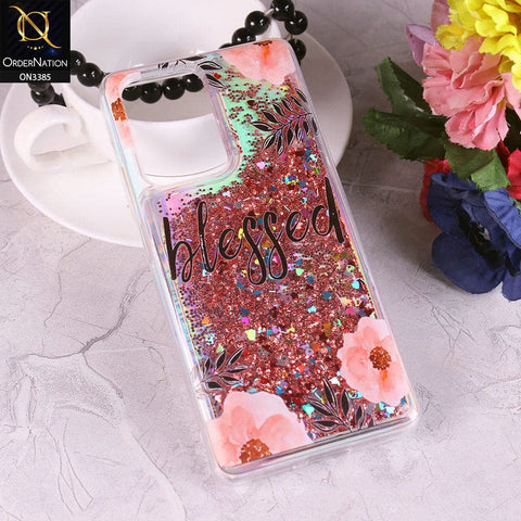 Xiaomi 11T Cover - Design5 - Trendy Heart Shape Moving Liquid Glitter Shine Soft Borders Case