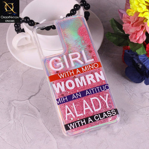 Infinix Zero X Cover - Design1 - Trendy Heart Shape Moving Liquid Glitter Shine Soft Borders Case