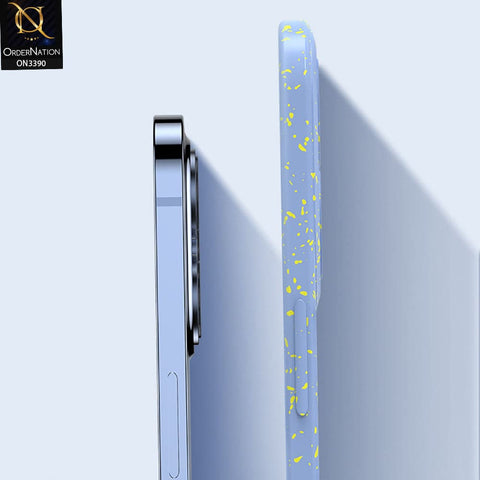 iPhone 12 Pro Cover - Sierra Blue - Splash Series Shockproof Transparent Hard Pc Back Soft Borders Camera Protection Case