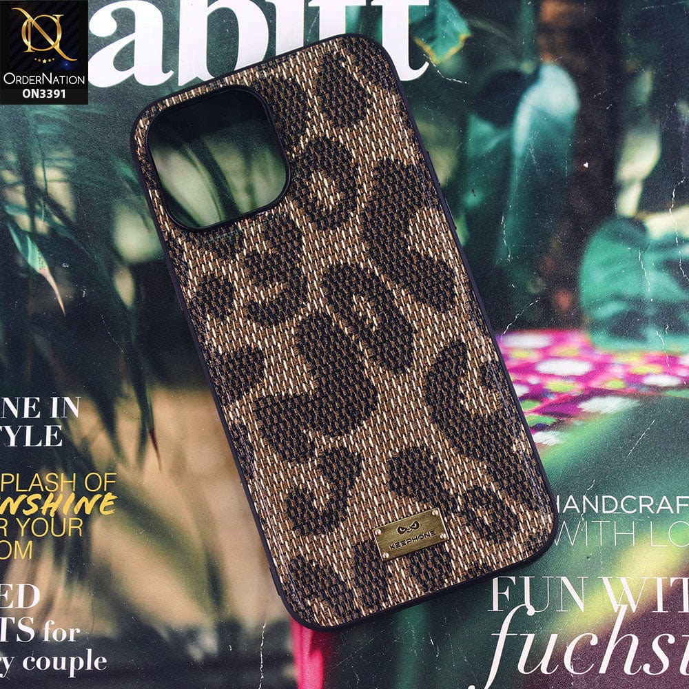 iPhone 12 Pro Max Cover - Design 1 - Keephone Acid Series Premium Leather TPU Soft Protection Case