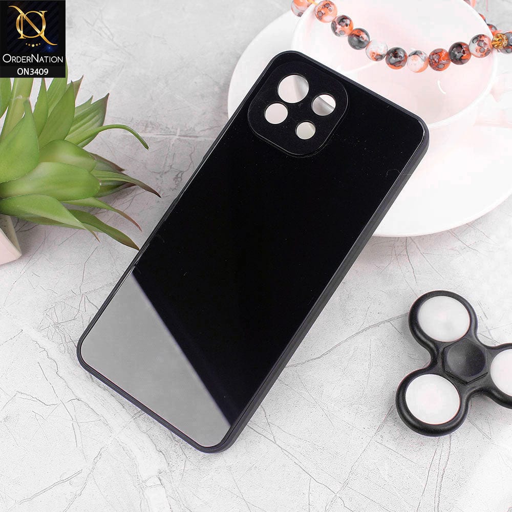 Xiaomi Mi 11 Lite Cover - Black - New Glossy Shine Soft Borders Camera Protection Back Case