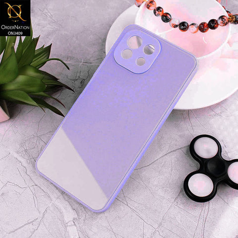 Xiaomi Mi 11 Lite Cover - Purple - New Glossy Shine Soft Borders Camera Protection Back Case