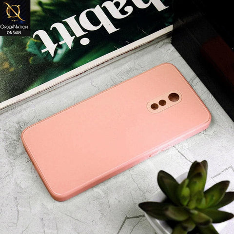 OnePlus 6T Cover - Peach - New Glossy Shine Soft Borders Camera Protection Back Case