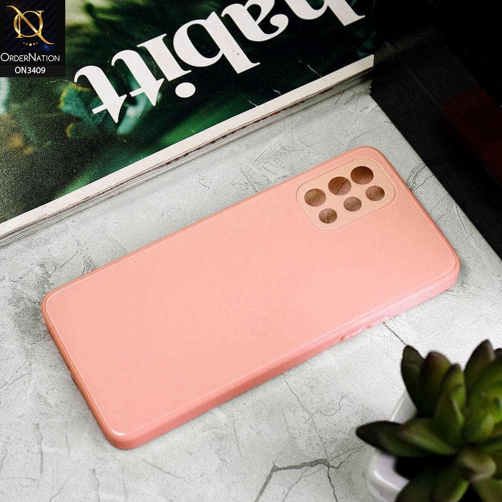 OnePlus 8T Cover - Peach - New Glossy Shine Soft Borders Camera Protection Back Case