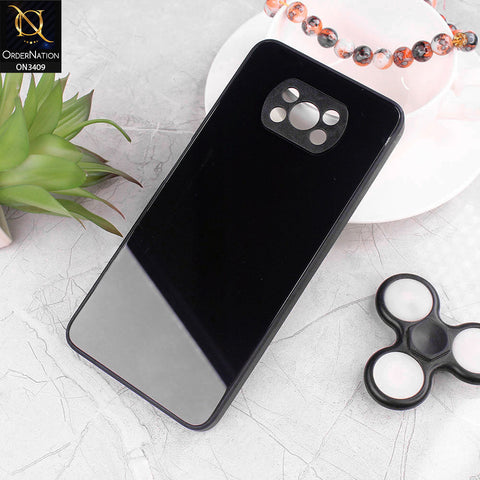 Xiaomi Poco X3 Pro Cover - Black - New Glossy Shine Soft Borders Camera Protection Back Case