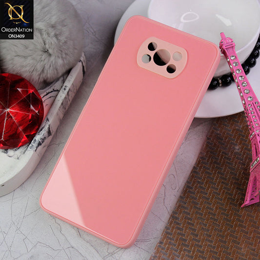 Xiaomi Poco X3 Pro  Cover - Peach - New Glossy Shine Soft Borders Camera Protection Back Case