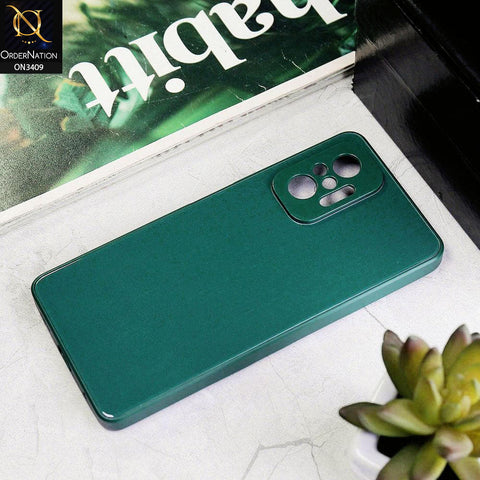 Xiaomi Redmi Note 10 Pro 4G Cover - Green - New Glossy Shine Soft Borders Camera Protection Back Case