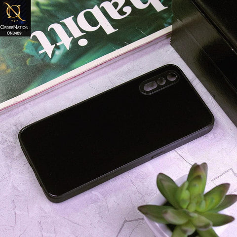 Vivo S1 Cover - Black - New Glossy Shine Soft Borders Camera Protection Back Case