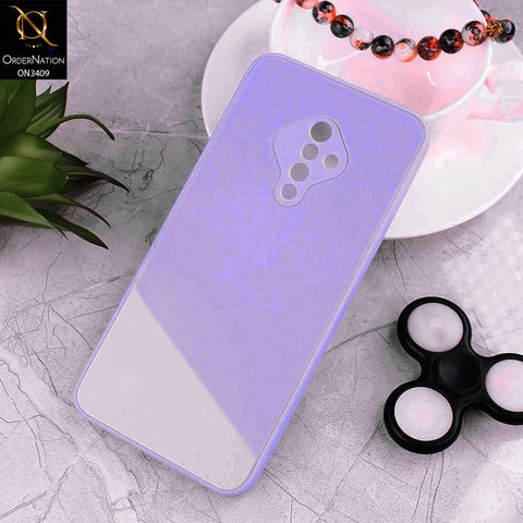Vivo S1 Pro Cover - Purple - New Glossy Shine Soft Borders Camera Protection Back Case