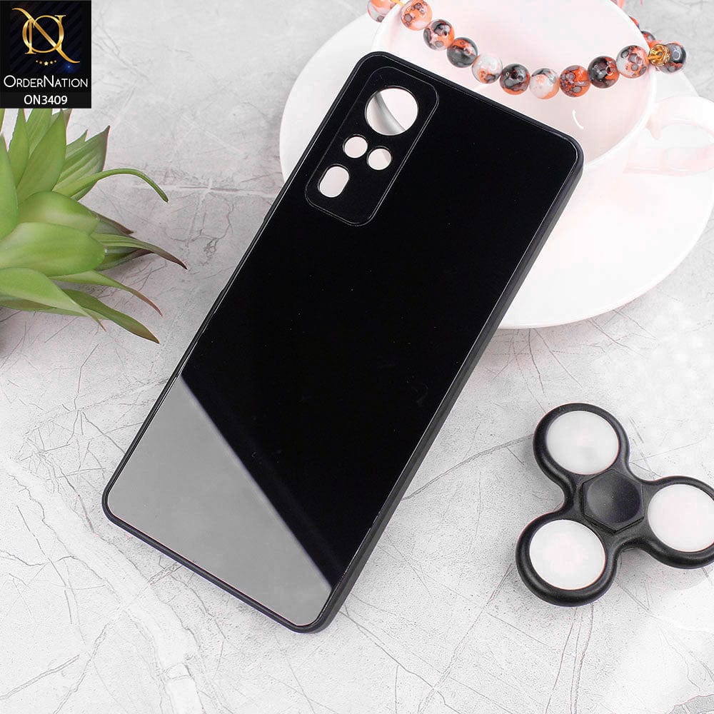 Vivo Y51 (2020 December) Cover - Black - New Glossy Shine Soft Borders Camera Protection Back Case