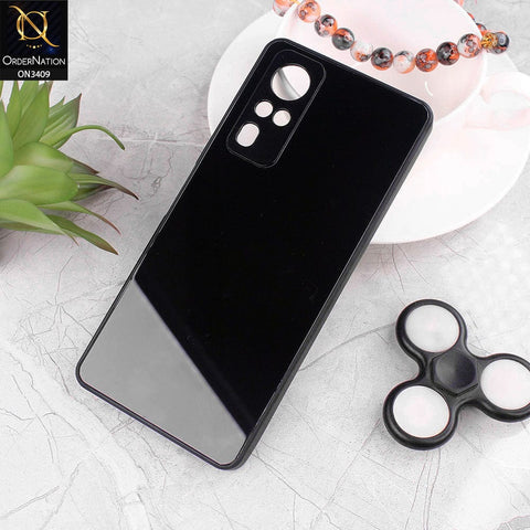 Vivo Y51s Cover - Black - New Glossy Shine Soft Borders Camera Protection Back Case