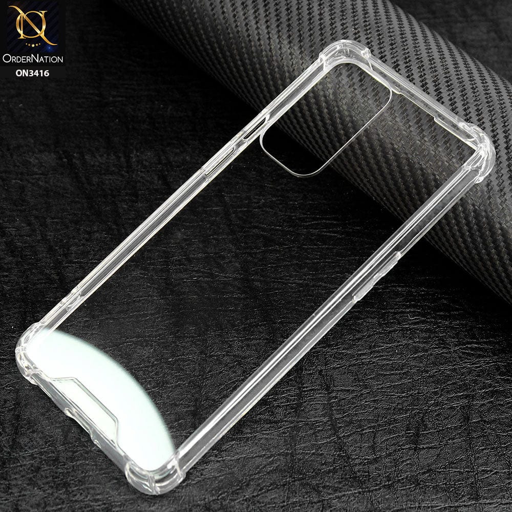 OnePlus 9 Cover - Soft Borders Semi Hard Back Shockprof Bumper transparent Case