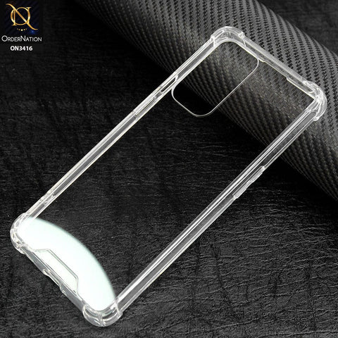 OnePlus 9 Cover - Soft Borders Semi Hard Back Shockprof Bumper transparent Case