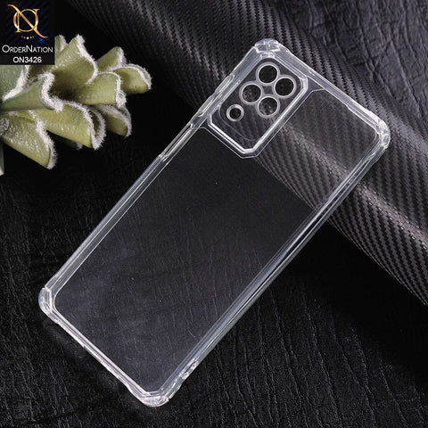 Samsung Galaxy A12 Cover - Transparent - New Soft TPU Shock Proof Bumper Transparent Protective Case with Camera Protection