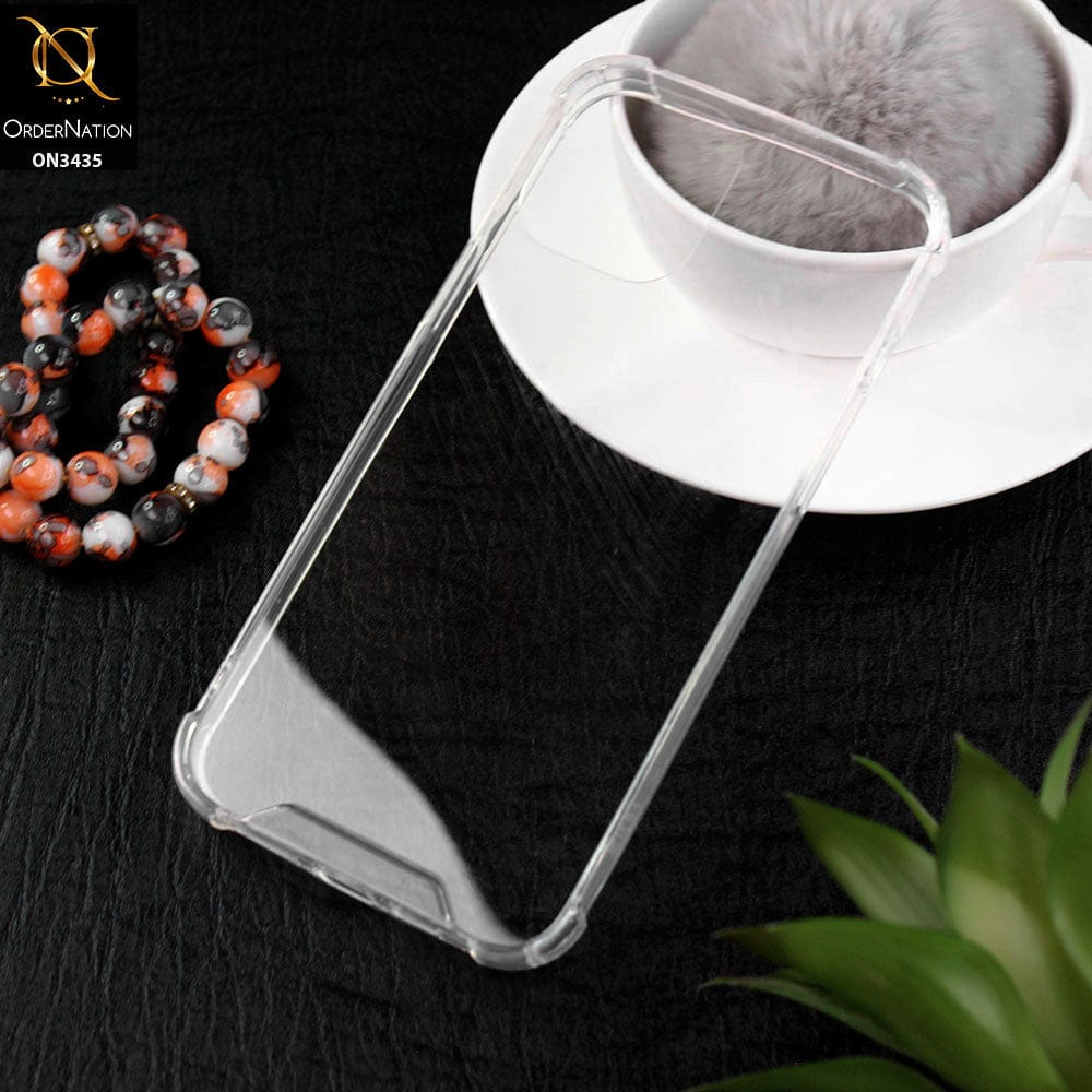 iPhone 13 Pro Cover - New Glossy Look Shockprof Bumper Soft Borders Semi Hard Back Clear Case
