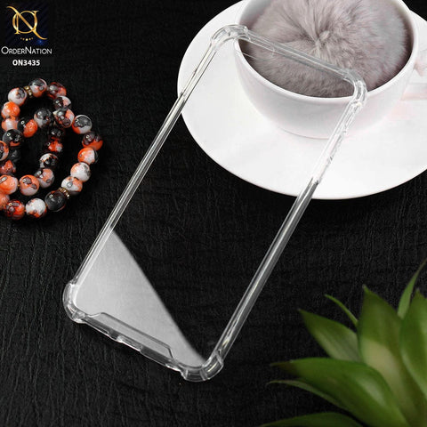 iPhone 6s Plus / 6 Plus Cover - New Glossy Look Shockprof Bumper Soft Borders Semi Hard Back Clear Case