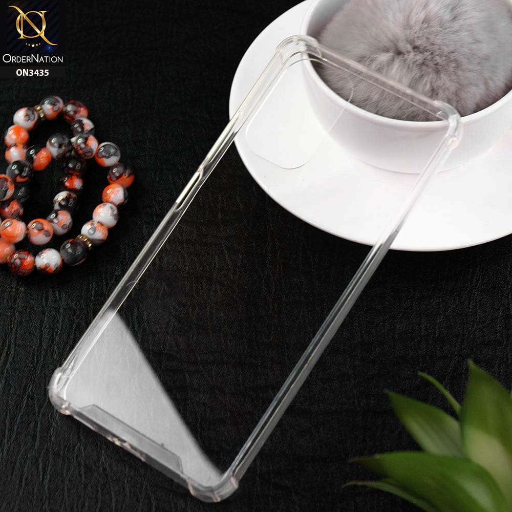 Xiaomi Mi 11X Cover - New Glossy Look Shockprof Bumper Soft Borders Semi Hard Back Clear Case