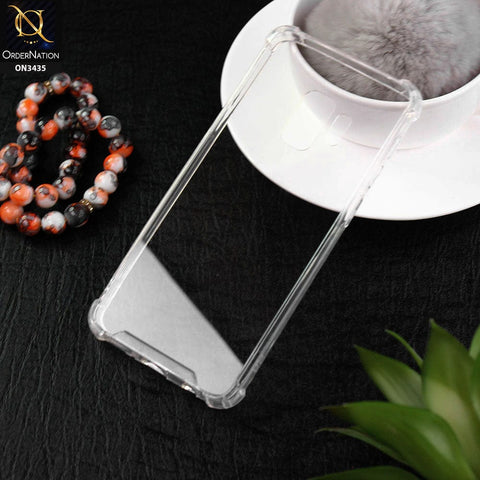 Samsung Galaxy S9 Cover - New Glossy Look Shockprof Bumper Soft Borders Semi Hard Back Clear Case