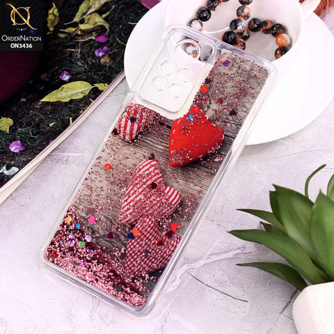 Infinix Note 11 Pro Cover - Design 6 - Trendy Cute Design Soft Silicone Bling Sparkle Moving  Liquid Glitter Case