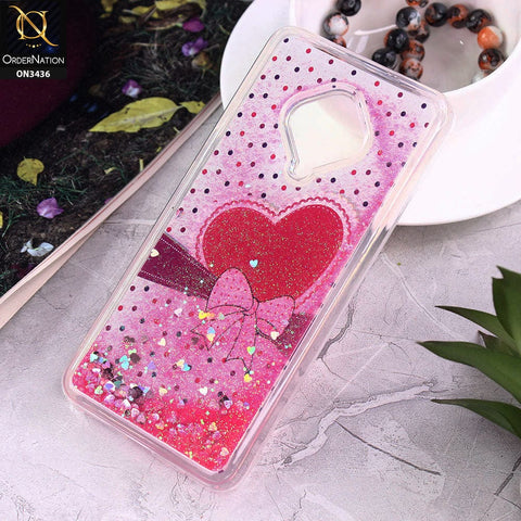 Vivo Y51 (2020 September) Cover - Design 11 - Trendy Cute Design Soft Silicone Bling Sparkle Moving  Liquid Glitter Case