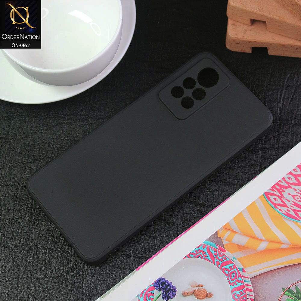 Infinix Note 11 Pro Cover - Black - Soft Silicone Camera Protection Case