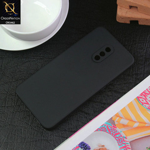 OnePlus 6T Cover - Black - Soft Silicone Camera Protection Case