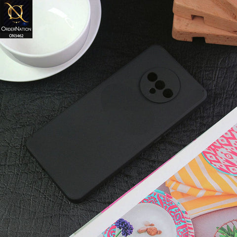 OnePlus 7T Cover - Black - Soft Silicone Camera Protection Case