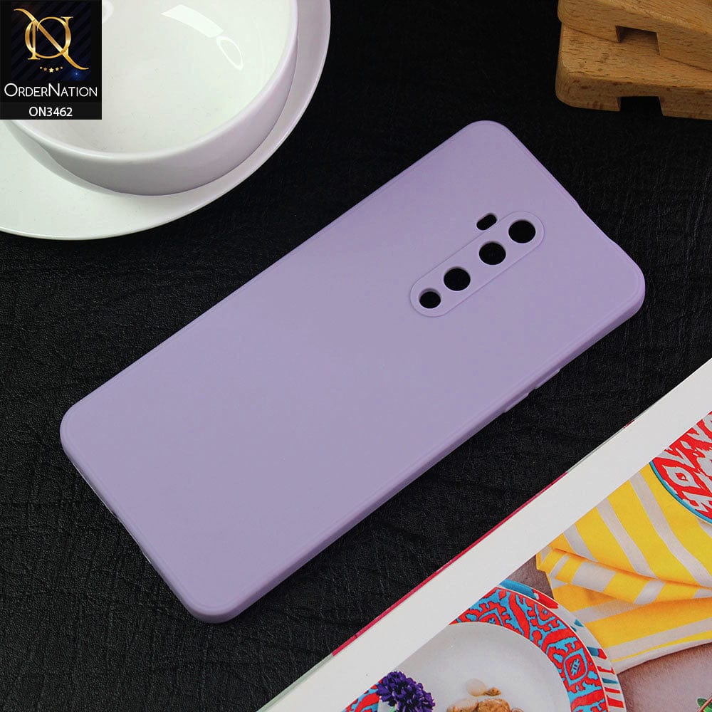 OnePlus 7T Pro 5G McLaren Cover - Purple - Soft Silicone Camera Protection Case