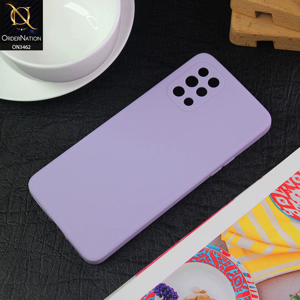 OnePlus 8T Cover - Purple - Soft Silicone Camera Protection Case