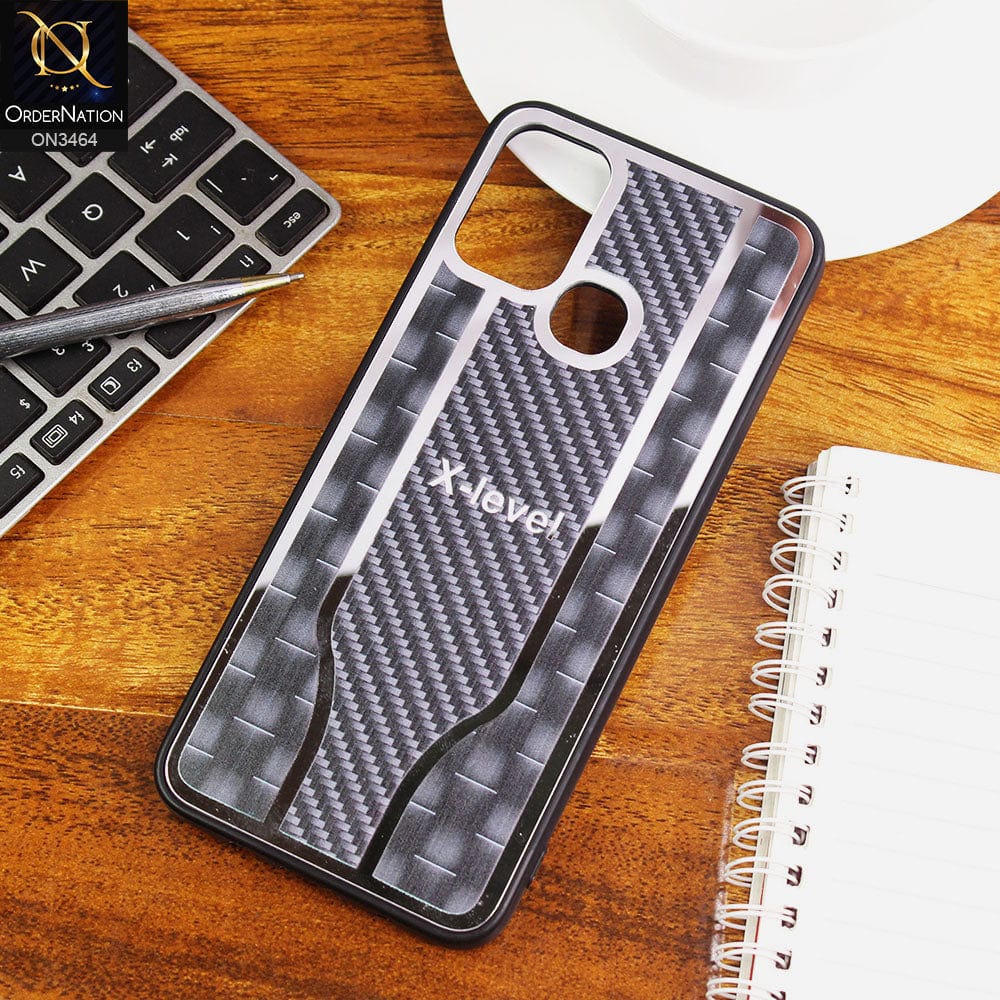 Infinix Hot 10 Play Cover - Black - Glossy Shiny Semi Soft Back Soft Borders Case