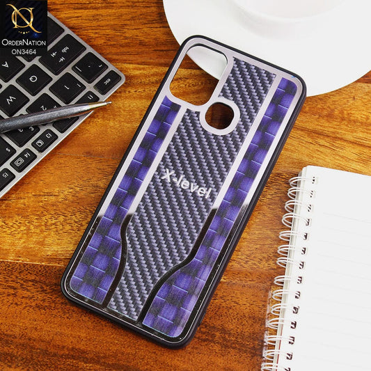 Infinix Hot 11 Play Cover - Blue - Glossy Shiny Semi Soft Back Soft Borders Case