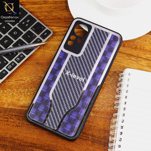 Infinix Note 11 Cover - Blue - Glossy Shiny Semi Soft Back Soft Borders Case