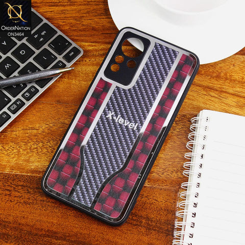 Infinix Note 11 Cover - Red - Glossy Shiny Semi Soft Back Soft Borders Case