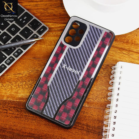 Samsung Galaxy A32 Cover - Red - Glossy Shiny Semi Soft Back Soft Borders Case
