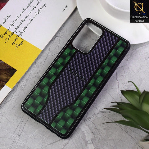 Samsung Galaxy A52 Cover - Green - Glossy Shiny Semi Soft Back Soft Borders Case