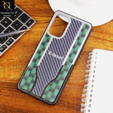 Samsung Galaxy A52s 5G Cover - Green - Glossy Shiny Semi Soft Back Soft Borders Case