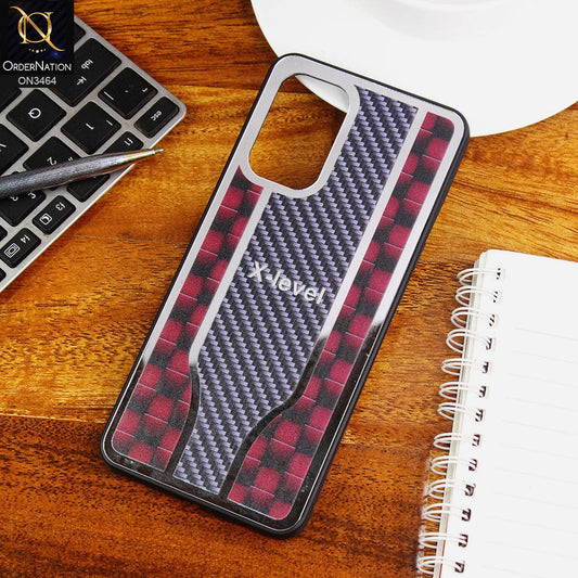 Samsung Galaxy A52s 5G Cover - Red - Glossy Shiny Semi Soft Back Soft Borders Case