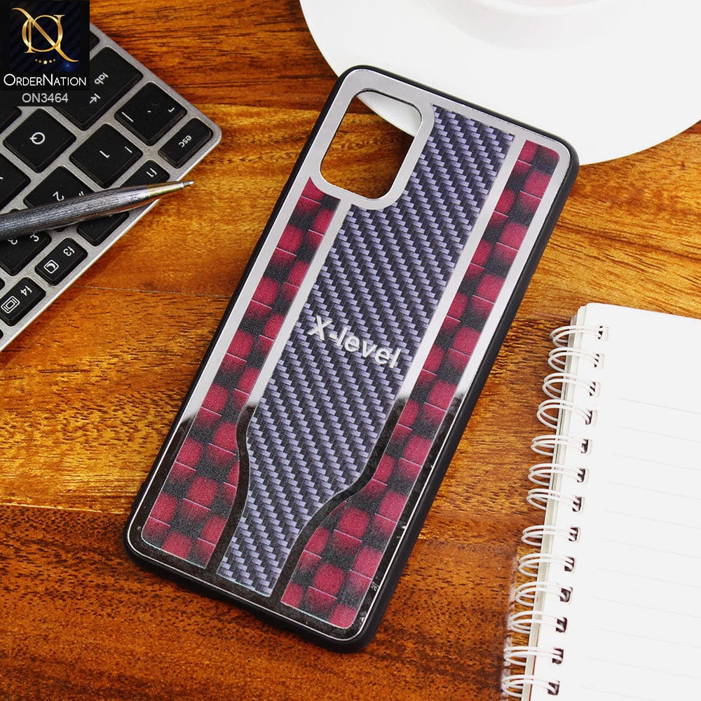 Vivo V20 Cover - Red - Glossy Shiny Semi Soft Back Soft Borders Case