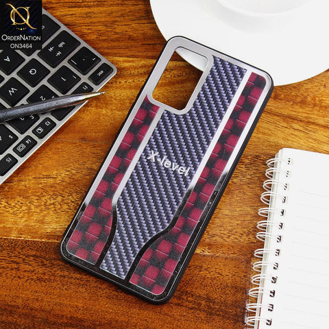 Vivo V21e Cover - Red - Glossy Shiny Semi Soft Back Soft Borders Case