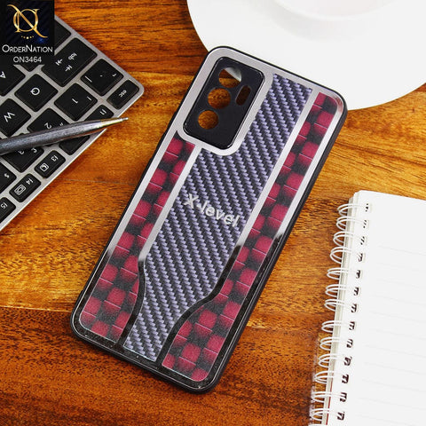 Vivo S10e Cover - Red - Glossy Shiny Semi Soft Back Soft Borders Case