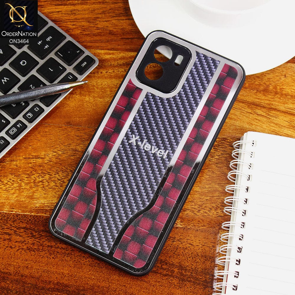 Vivo Y15s Cover - Red - Glossy Shiny Semi Soft Back Soft Borders Case
