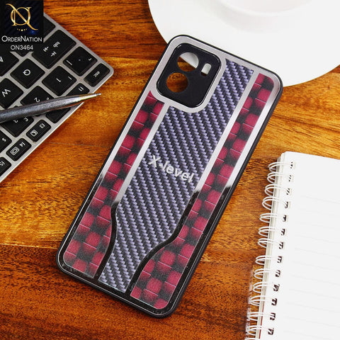 Vivo Y15s Cover - Red - Glossy Shiny Semi Soft Back Soft Borders Case